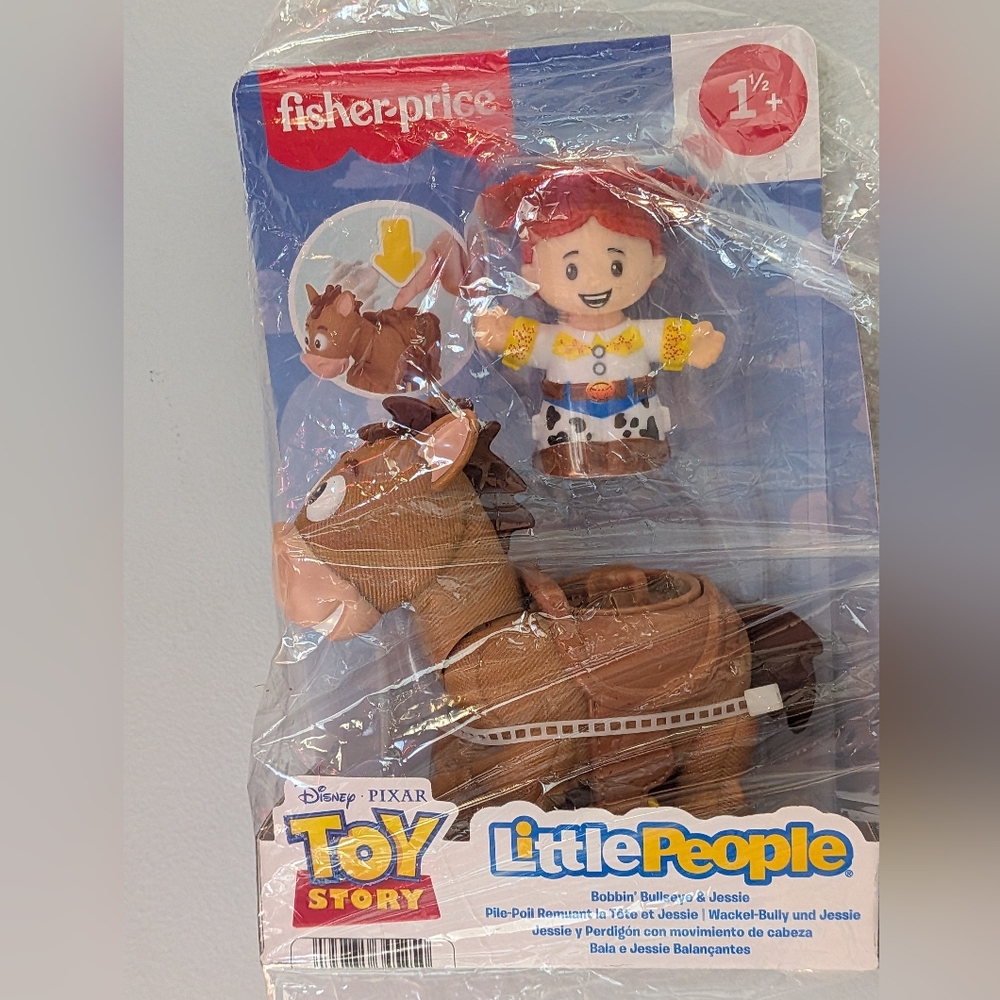 Fisher-Price Little People Disney Pixar  Toy Story Jessie and Bullseye Horse